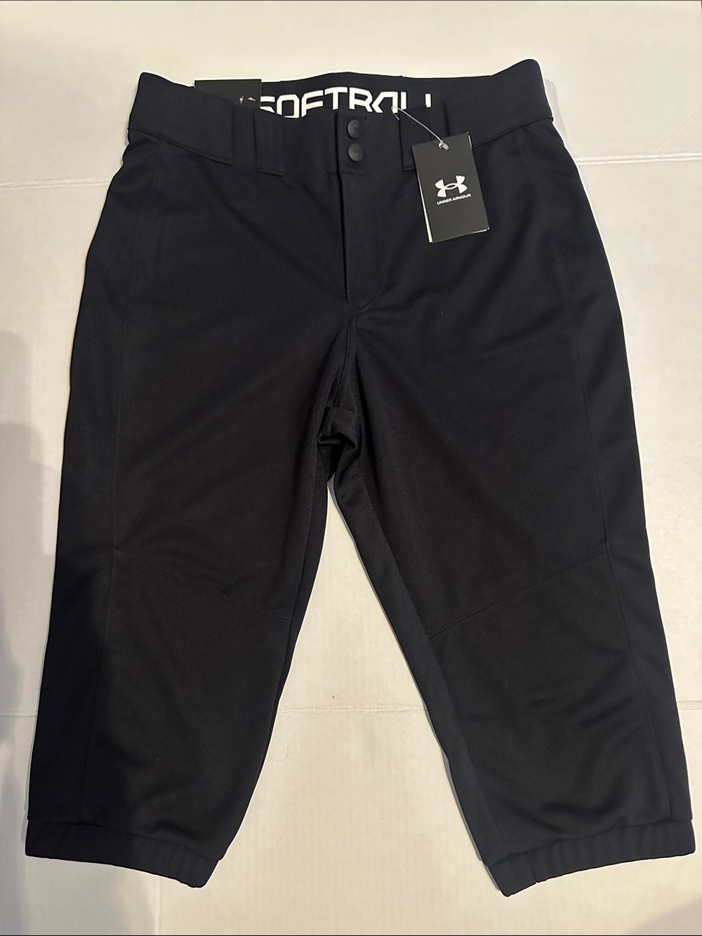 NWT Black Under Armour Womens Softball pants